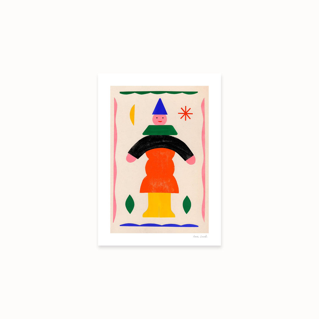 Affiche "Pantin" pour chambre d'enfant illustré par Anne Laval - Paper Collective
