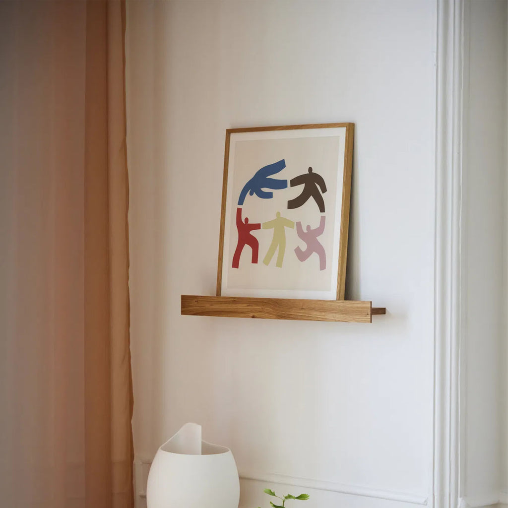 Affiche chambre, salon, "The people" illustré par Leia Bryans - Paper collective